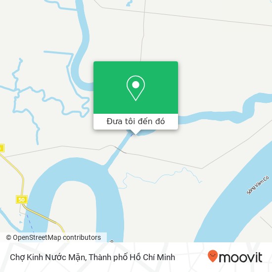 Bản đồ Chợ Kinh Nước Mặn