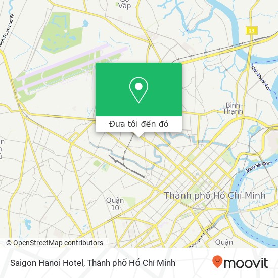 Bản đồ Saigon Hanoi Hotel
