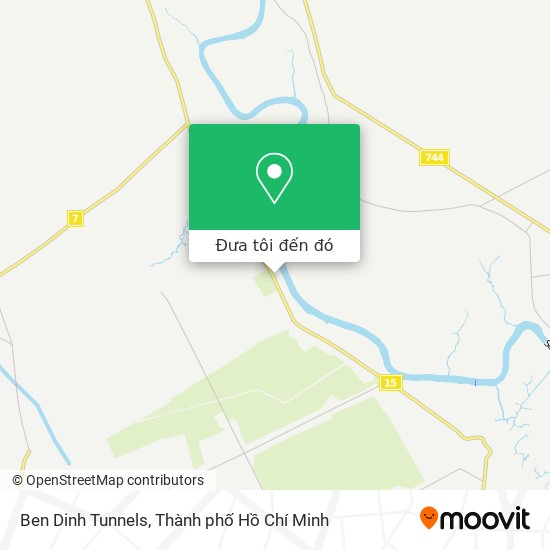 Bản đồ Ben Dinh Tunnels