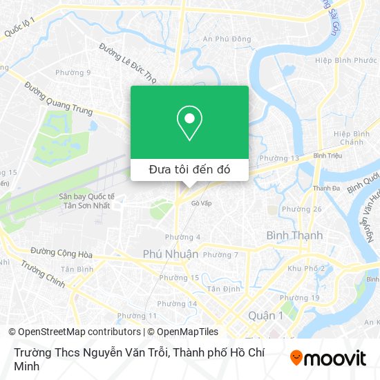Bản đồ Trường Thcs Nguyễn Văn Trỗi