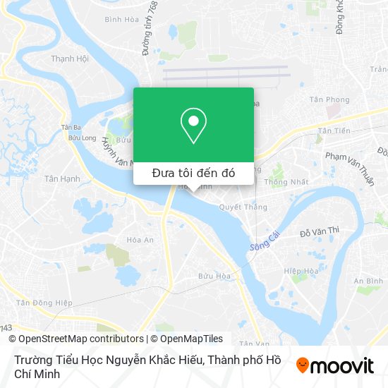 Bản đồ Trường Tiểu Học Nguyễn Khắc Hiếu