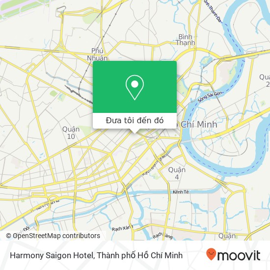 Bản đồ Harmony Saigon Hotel