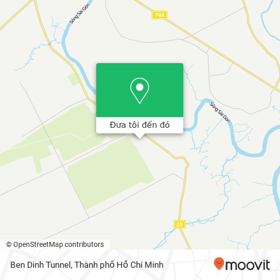 Bản đồ Ben Dinh Tunnel