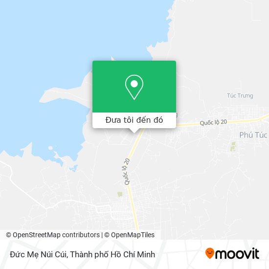 Bản đồ Đức Mẹ Núi Cúi