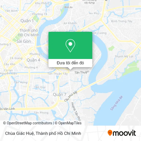 Bản đồ Chùa Giác Huệ