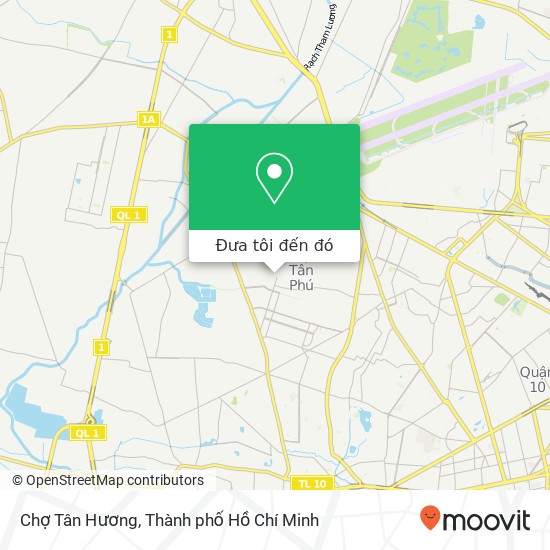Bản đồ Chợ Tân Hương