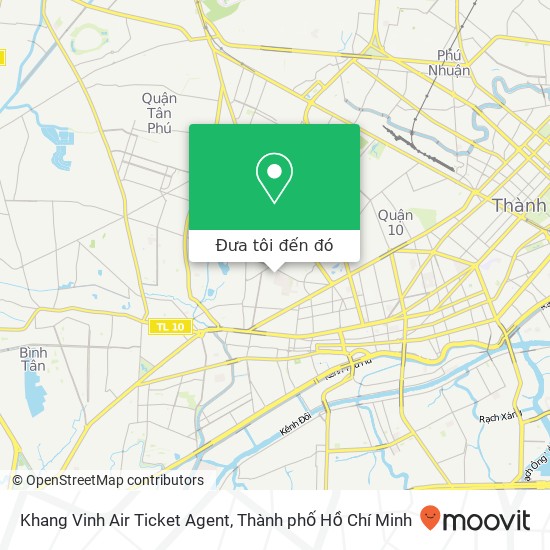 Bản đồ Khang Vinh Air Ticket Agent