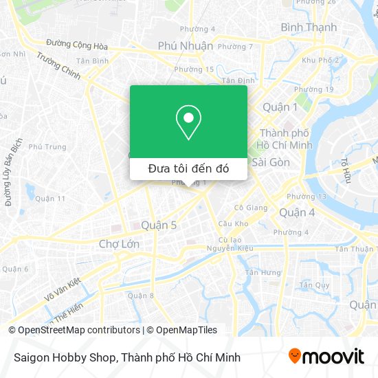 Bản đồ Saigon Hobby Shop