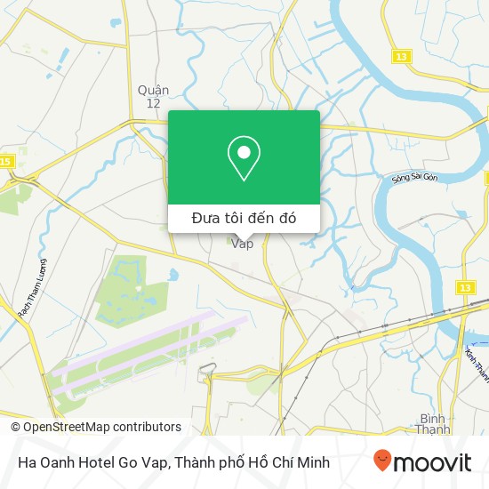 Bản đồ Ha Oanh Hotel Go Vap