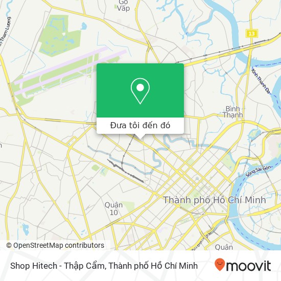 Bản đồ Shop Hitech - Thập Cẩm