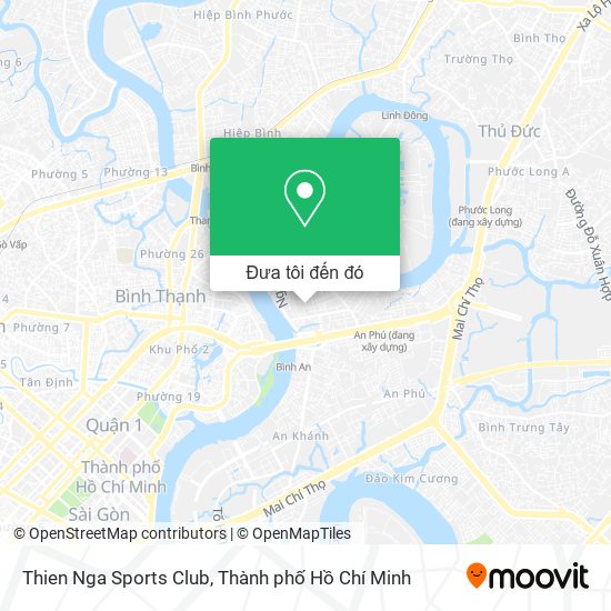 Bản đồ Thien Nga Sports Club