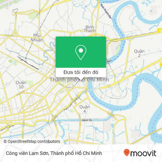 Bản đồ Công viên Lam Sơn