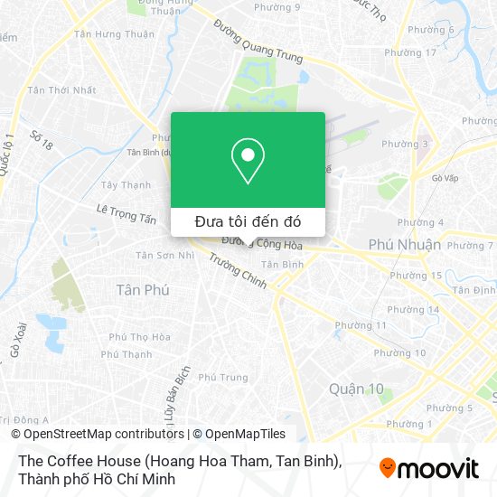 Bản đồ The Coffee House (Hoang Hoa Tham, Tan Binh)