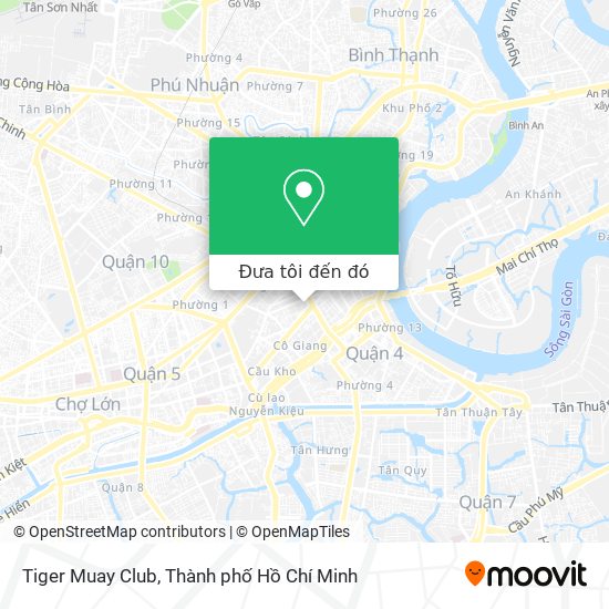 Bản đồ Tiger Muay Club