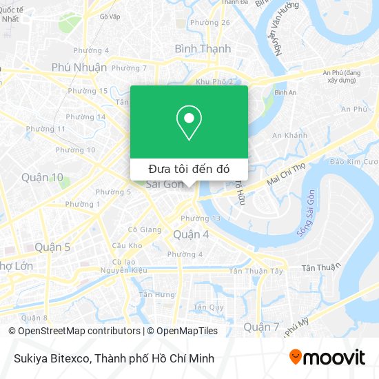 Bản đồ Sukiya Bitexco