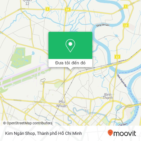 Bản đồ Kim Ngân Shop