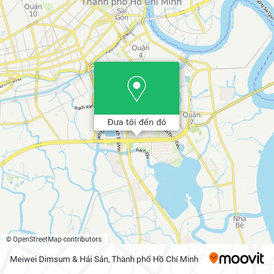 Bản đồ Meiwei Dimsum & Hải Sản