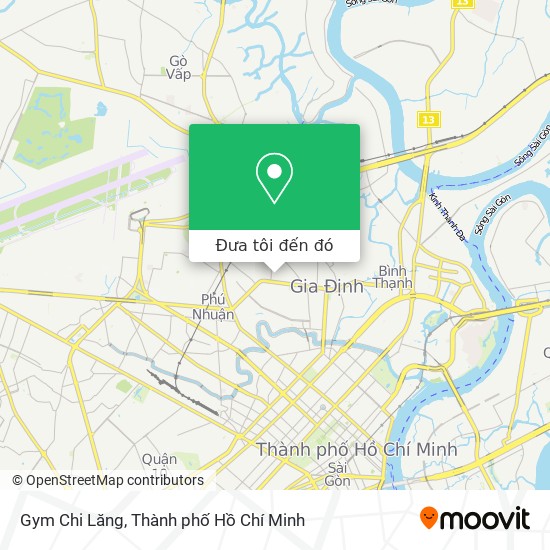 Bản đồ Gym Chi Lăng