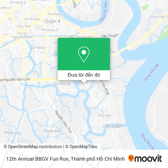 Bản đồ 12th Annual BBGV Fun Run