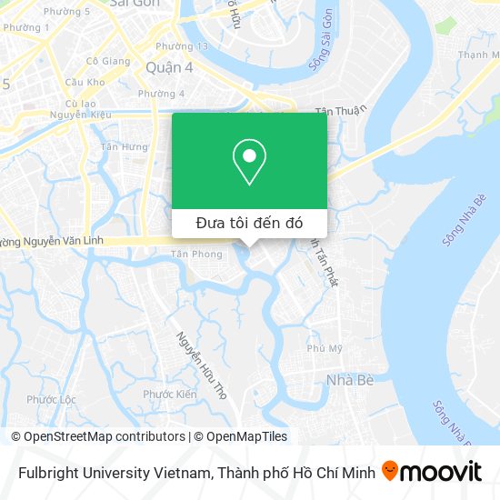 Bản đồ Fulbright University Vietnam