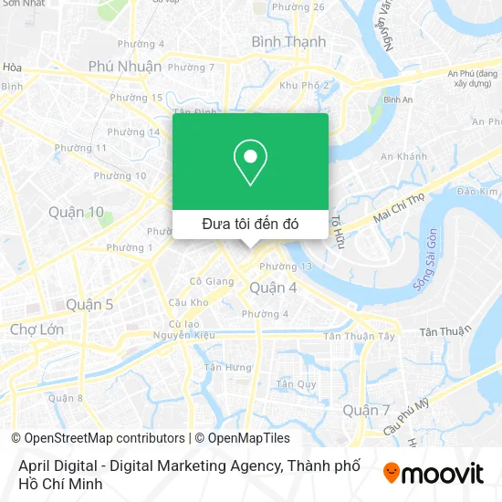 Bản đồ April Digital - Digital Marketing Agency