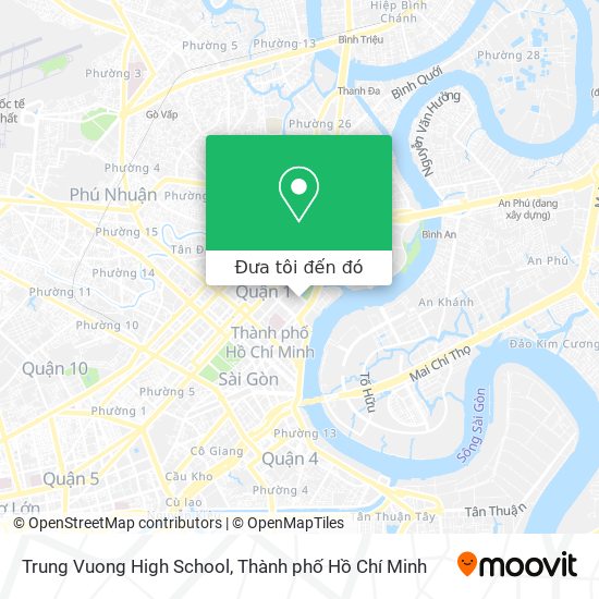 Bản đồ Trung Vuong High School