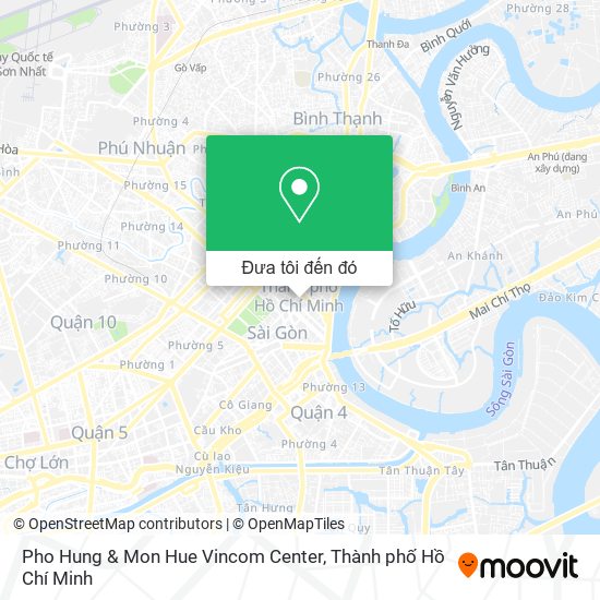 Bản đồ Pho Hung & Mon Hue Vincom Center