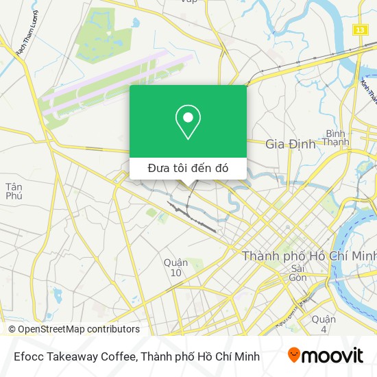 Bản đồ Efocc Takeaway Coffee