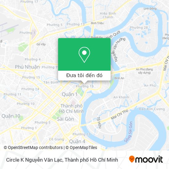 Bản đồ Circle K Nguyễn Văn Lạc