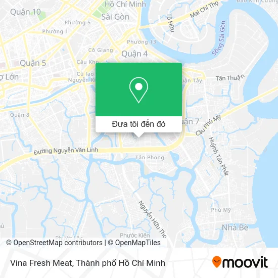 Bản đồ Vina Fresh Meat