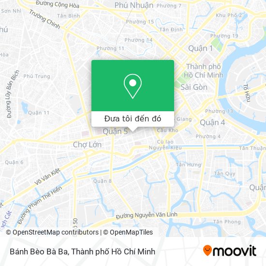 Bản đồ Bánh Bèo Bà Ba