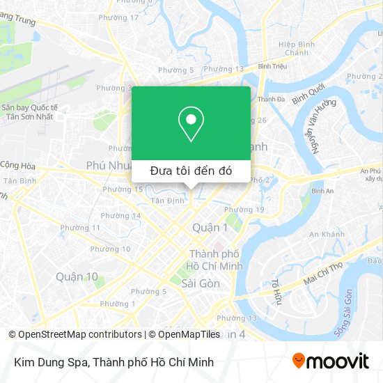 Bản đồ Kim Dung Spa