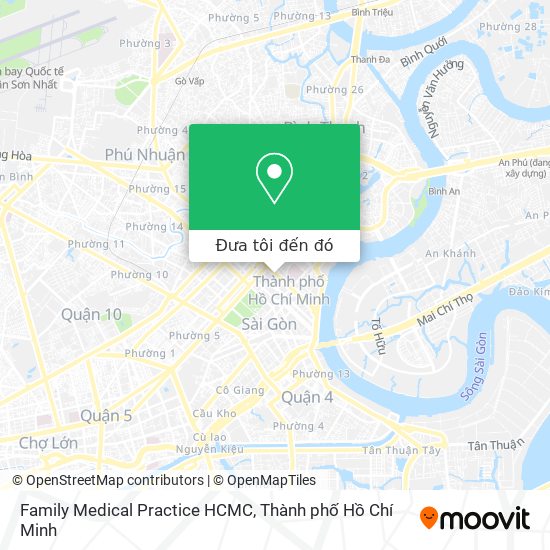 Bản đồ Family Medical Practice HCMC
