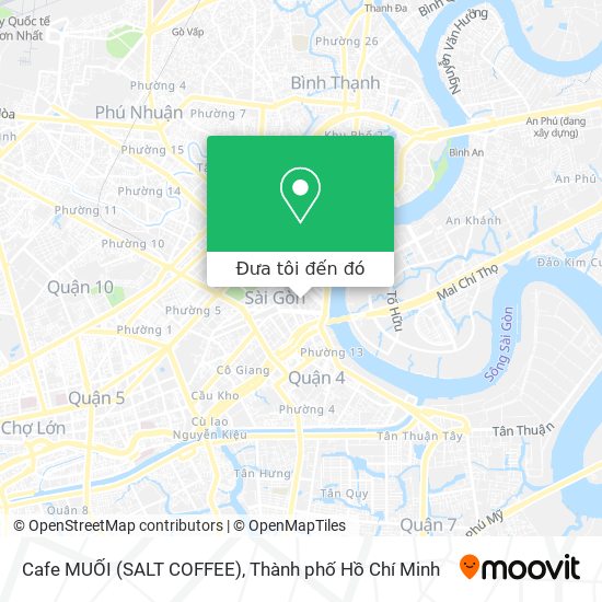 Bản đồ Cafe MUỐI (SALT COFFEE)