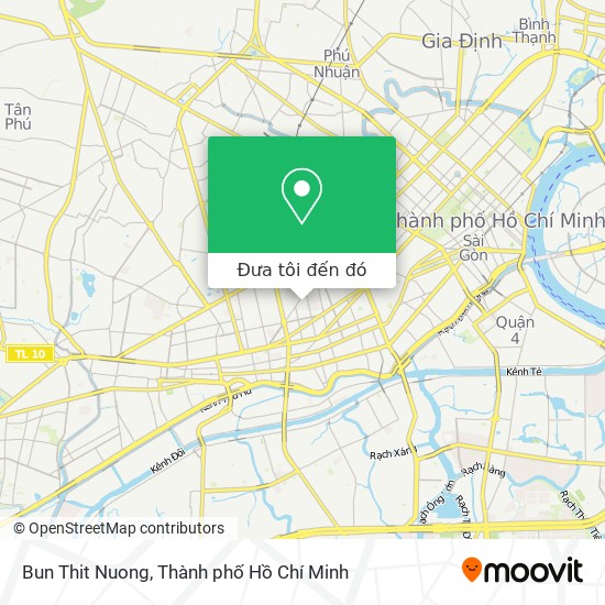 Bản đồ Bun Thit Nuong