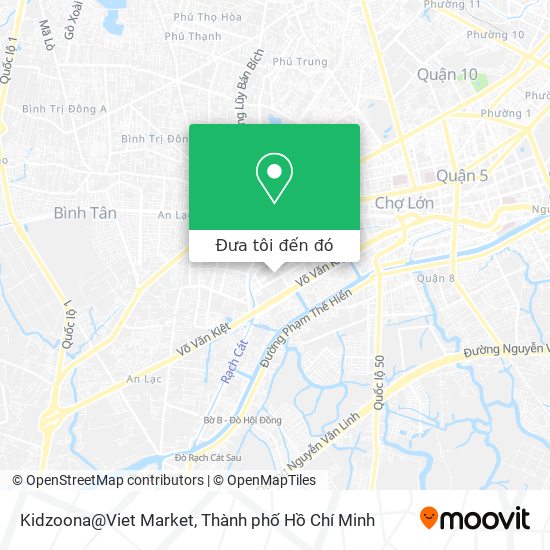 Bản đồ Kidzoona@Viet Market