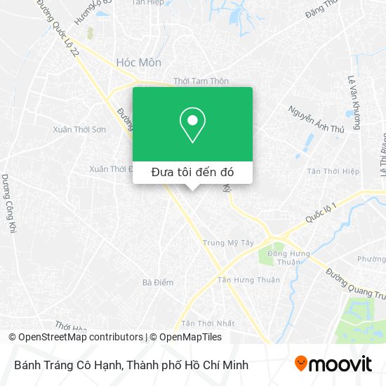 Bản đồ Bánh Tráng Cô Hạnh