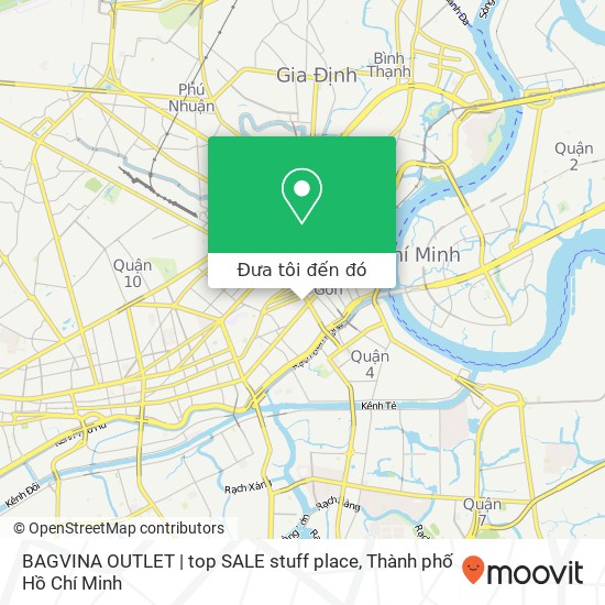 Bản đồ BAGVINA OUTLET | top SALE stuff place