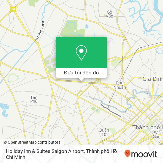 Bản đồ Holiday Inn & Suites Saigon Airport