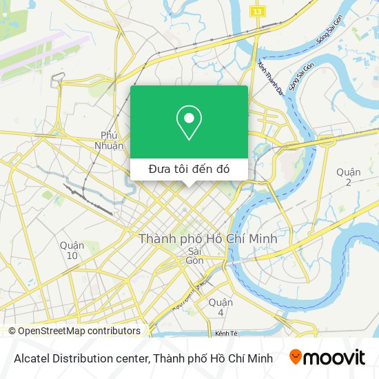 Bản đồ Alcatel Distribution center