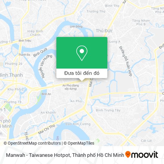 Bản đồ Manwah - Taiwanese Hotpot