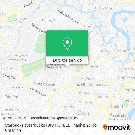 Bản đồ Starbucks (Starbucks IBIS HOTEL)
