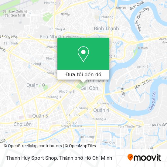 Bản đồ Thanh Huy Sport Shop