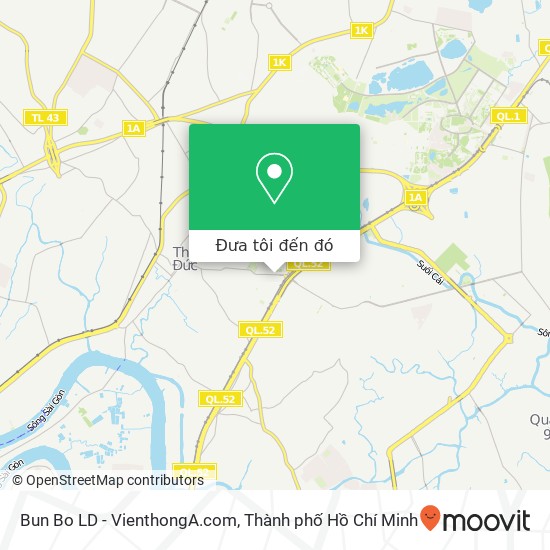 Bản đồ Bun Bo LD - VienthongA.com