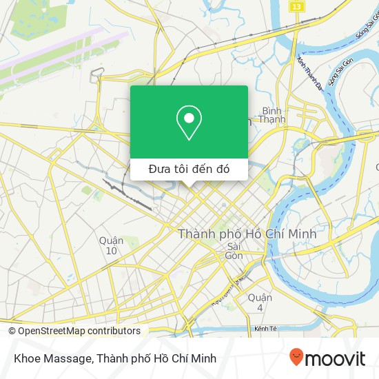 Bản đồ Khoe Massage