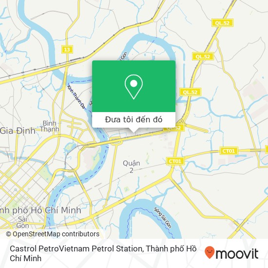 Bản đồ Castrol PetroVietnam Petrol Station