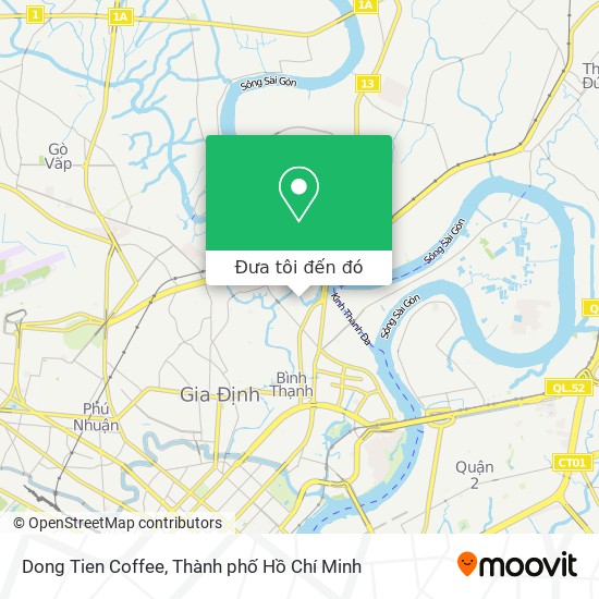 Bản đồ Dong Tien Coffee