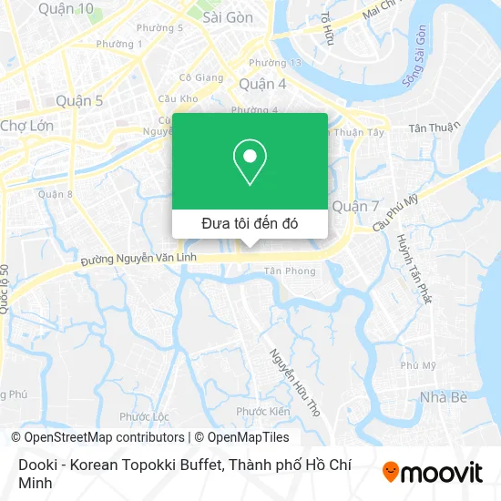 Bản đồ Dooki - Korean Topokki Buffet