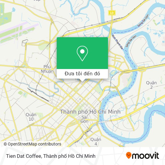 Bản đồ Tien Dat Coffee