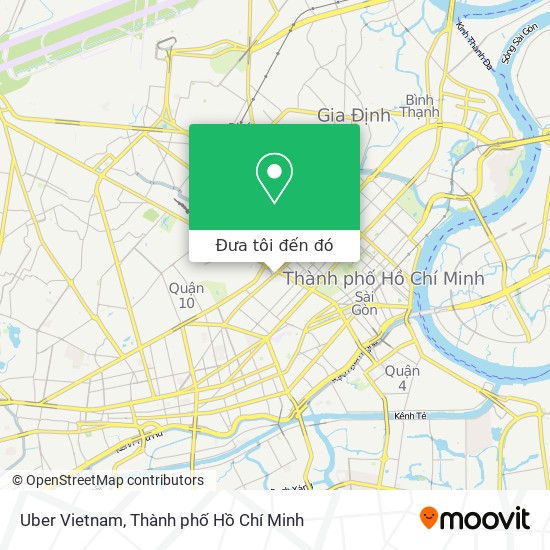 Bản đồ Uber Vietnam